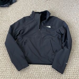 The North Face reversible crop windbreaker xs